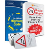 UK Driving Theory Test Kit: The Official Highway Code Book 2025 UK + 78 Road Signs Flash Cards. 16th & 17th Birthday Gifts for Girls & Boys