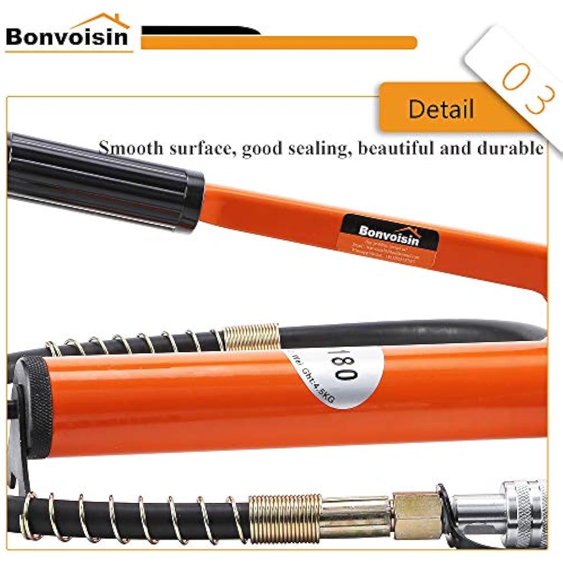 Bonvoisin Manual Hydraulic Pump CP-180 Hand Pump Using with Multiple Hydraulic Tools