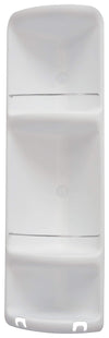 Gedy Shower Storage, Metal, thermoplastic resins, White, Grande