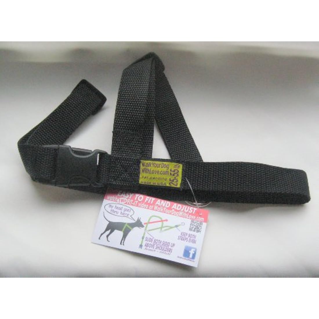 Walk Your Dog With Love Original Standard Edition (11-29kg, Classic Black)