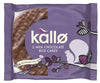 Urban Wellbeing, Kallo Belgian Milk Chocolate Rice Cake Thins Two Pack (Pack of 30 x33g), Gluten Free