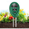 LIUNOVIP Soil PH Meter, Moisture 3-in-1 Tester, Plant Testing Kit with Moisture/Light/PH, Suitable for Lighting and of Gardens, Farm Potted (No Battery Needed), Green-523