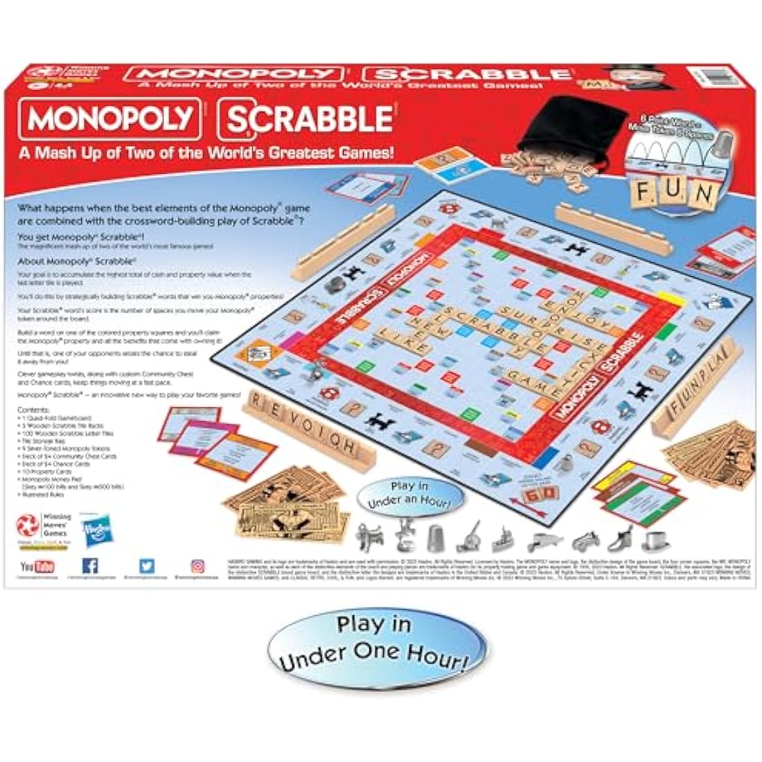 Monopoly Scrabble A Mashup Of Two Of The Worlds Greatest Games
