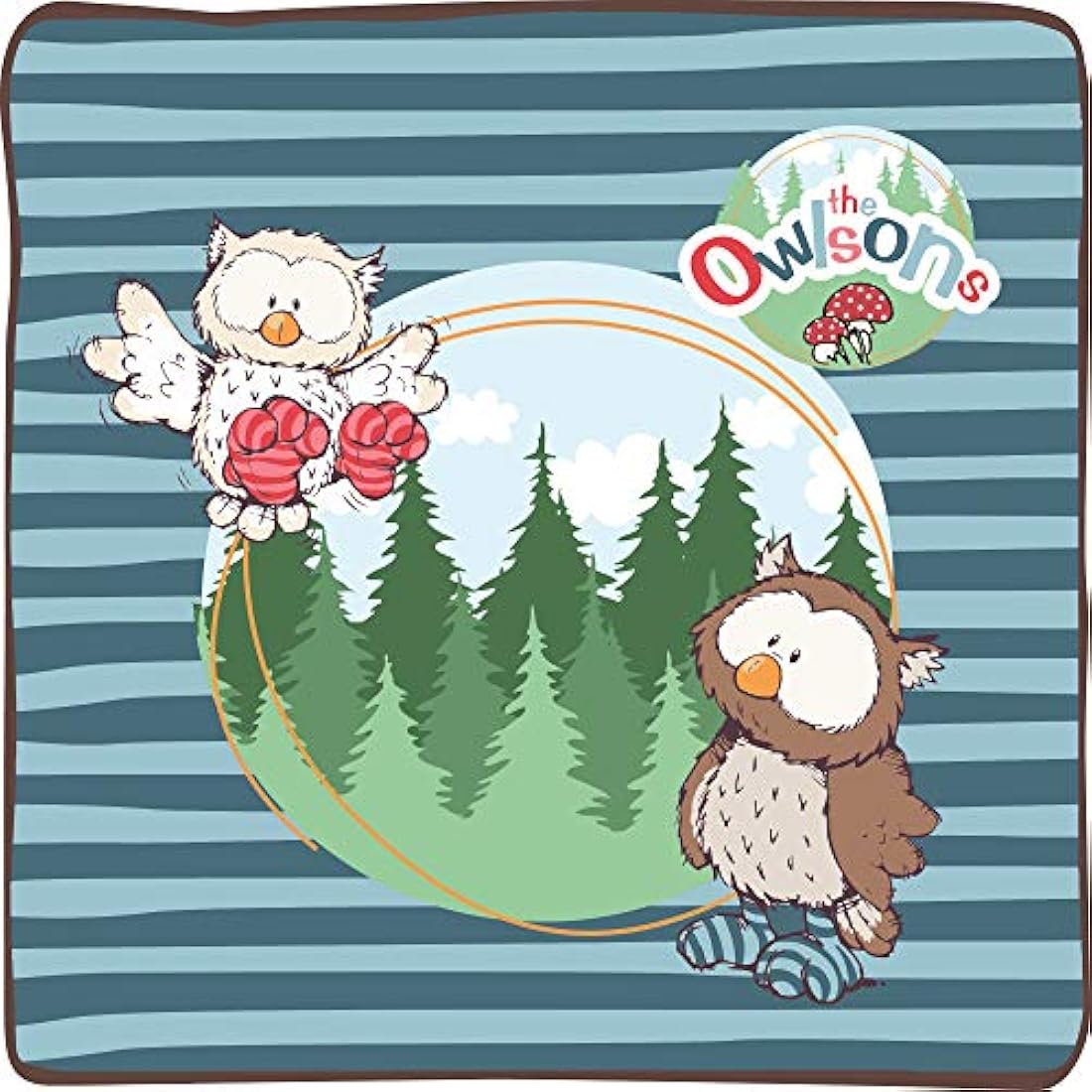 Nici 46096 Girl Cuddly Toy Owl Owluna with turnable Head 35cm, Beige/Pink, 35 cm