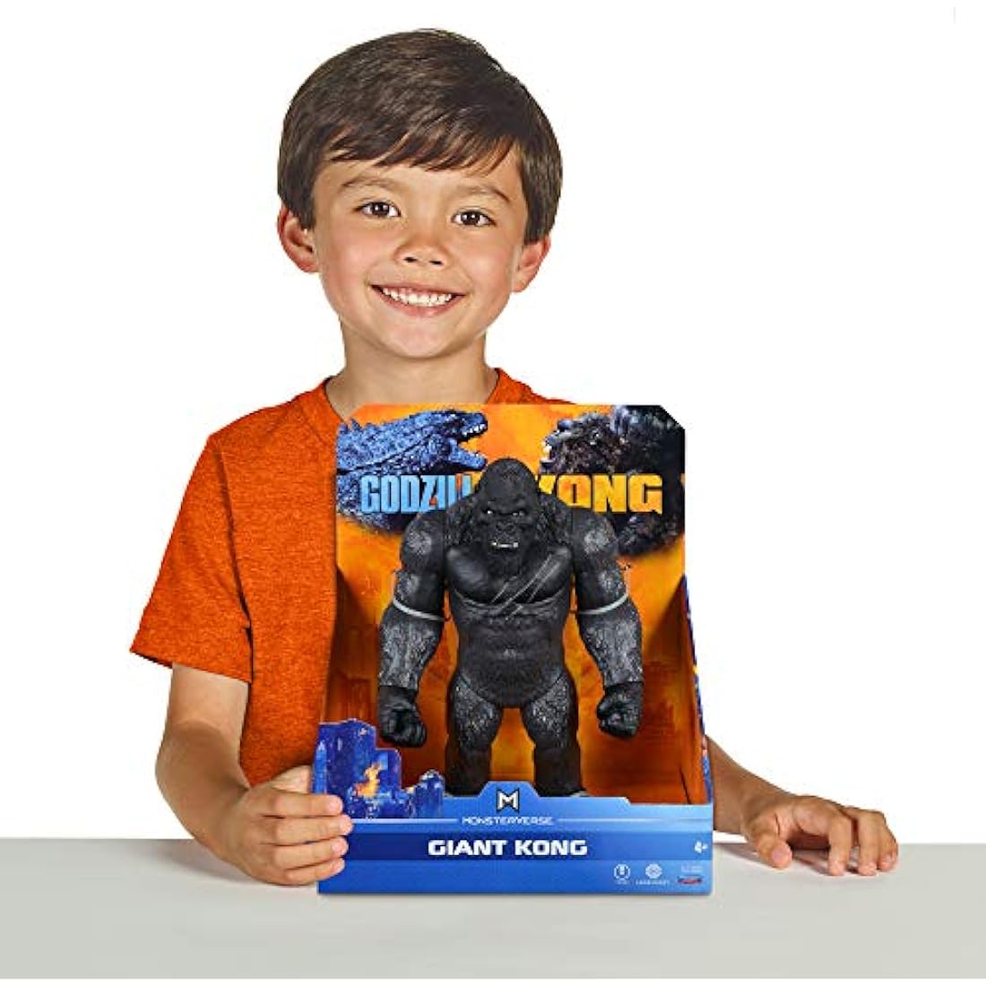 MonsterVerse Godzilla vs Kong 11 Inch Collectable Giant King Kong Articulated Action Figure Toy in Black, Limited Edition, Suitable for Ages 4 Years+