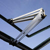 Automatic Greenhouse Opener, Solar Energy Heat Sensitive Temperature Controlled Automatic Vent Opener Up to 15lb Load Capacity 18 inch Window Opening