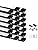 LED Aluminum Profile Black 20 x 1m, U Shape LED Strip Light Diffuser Profile with Milky Cover, End Caps and Mounting Bracket, Aluminum Profile for LED Strips (20 x 1m U Shape)