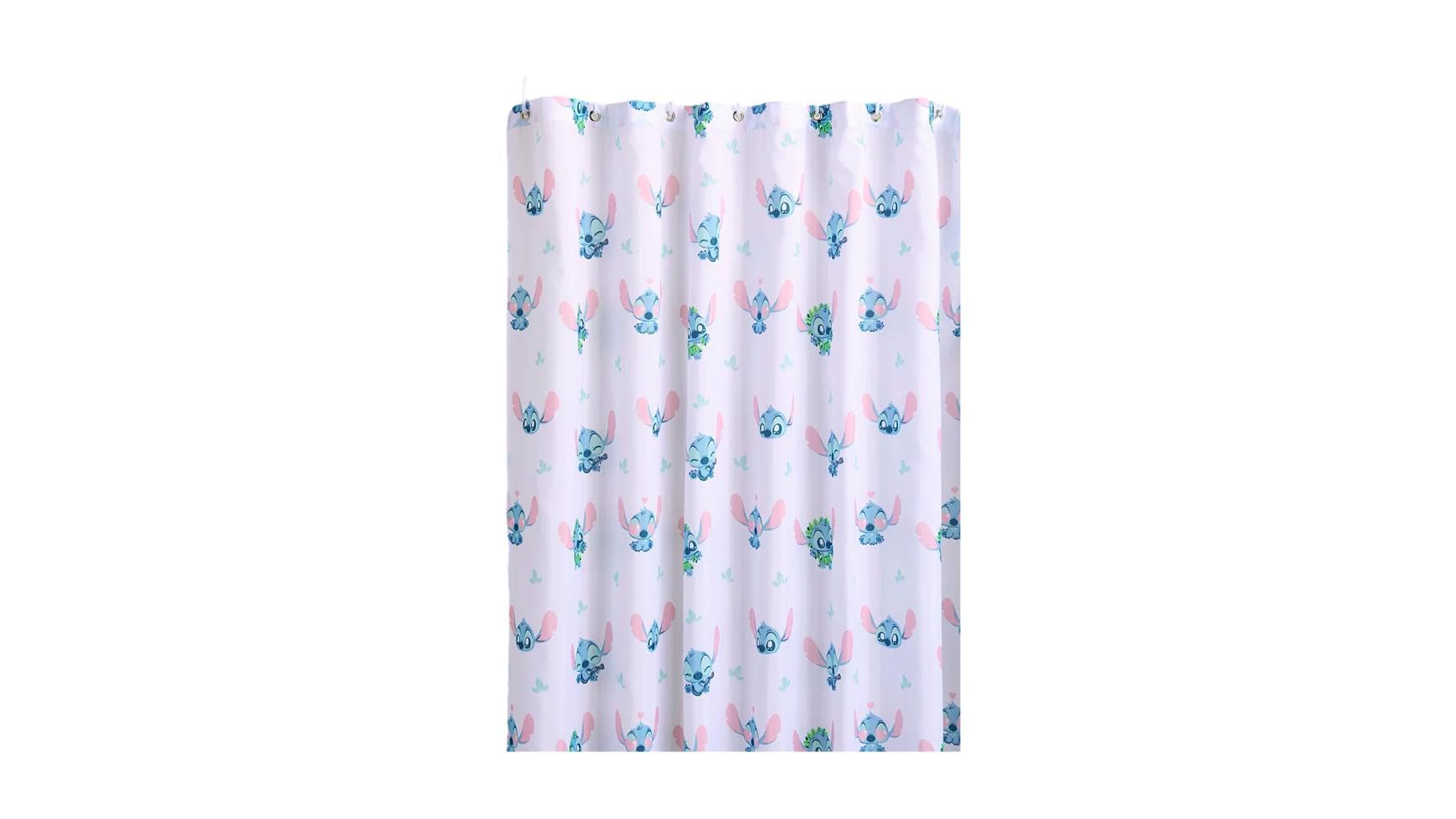 Disney Stitch Shower Curtain All Over Print