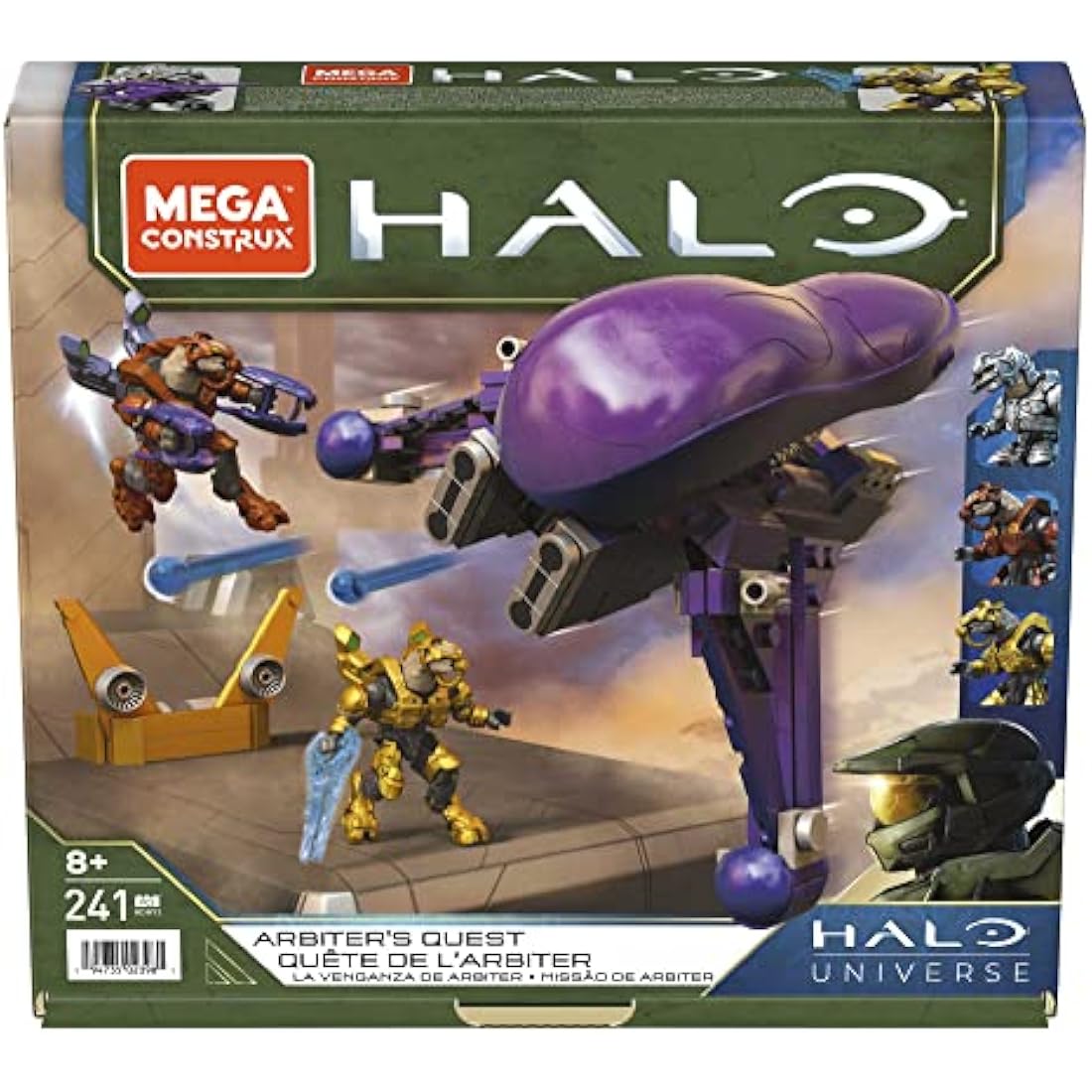 MEGA Halo Arbiter's Quest Banshee Vehicle Halo Infinite Construction Set, Building Toys for Boys