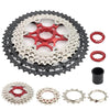 CYSKY 11 Speed Cassette 11-52T Bike Cassette Fit for Mountain Bike, Road Bicycle, MTB, BMX (Light Weight)