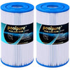 POOLPURE 2 x Hot Spring Filter Compatible for Unicel C-6430, Pleatco PWK30, Darlly 60301, Filter4Spas SC712, Magnum HS30 Replacement Cartridge Hotsprings SPA Filter Hot tub filter (invoice available)