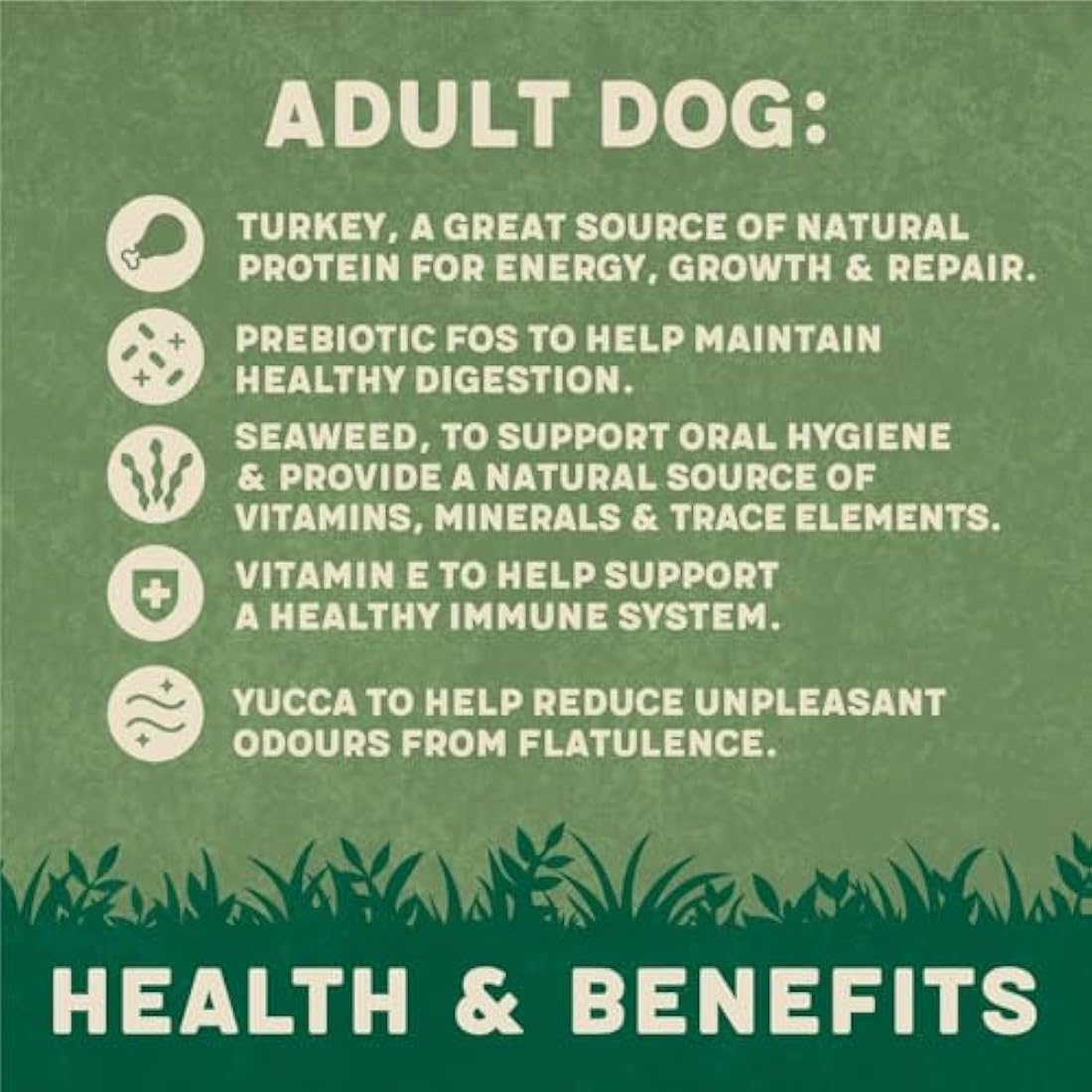 Harringtons Complete Dry Adult Dog Food Turkey & Veg 18 kg - Made with All Natural Ingredients