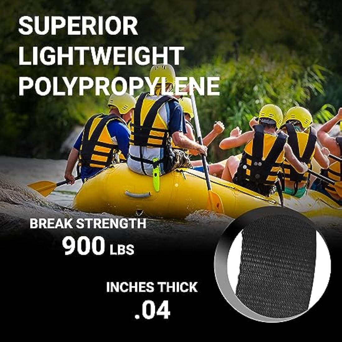 Strapworks Lightweight Polypropylene Webbing - Poly Strapping for Outdoor DIY Gear Repair, Pet Collars, Crafts – 1.5 Inch by 10, 25, or 50 Yards, Over 20 Colors