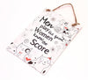 Peel & Sardine Large "Men Play This Game" Quotable Sign