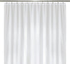 LiBa White Shower Curtain, PEVA 8G Waterproof Wet Room Bathroom Heavy Duty Shower Curtain, Anti Mould Mildew Resistant, Washable and Easy Dry, 183 x