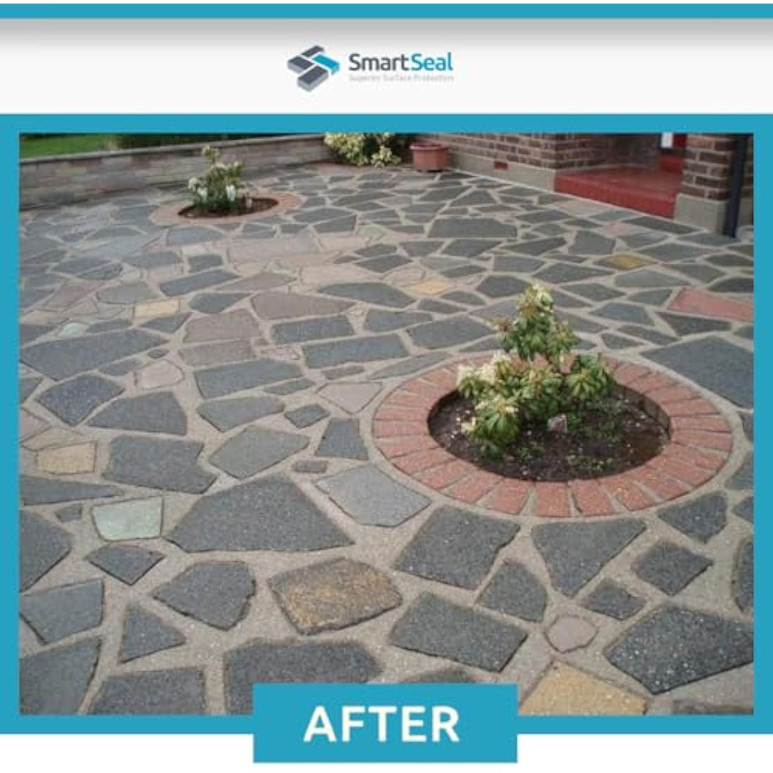 SmartSeal Patio Cleaner Xtreme - Powerful Easy To Apply Patio Cleaner Fluid - Highly Concentrated Patio Black Spot Remover and Paving Slab Cleaner - Eradicate Stubborn Patio Black Spots (5 Litres)