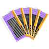 NAGARAKU 5 Trays Eyelash Extensions Supplies Classic 1:1 Lashes Individual Volume Lash Extensions Soft Single Natural Eyelashes Matte Black 16 Rows (0.05mm D Curl 9/10/11/12/13mm in 1 Pack)