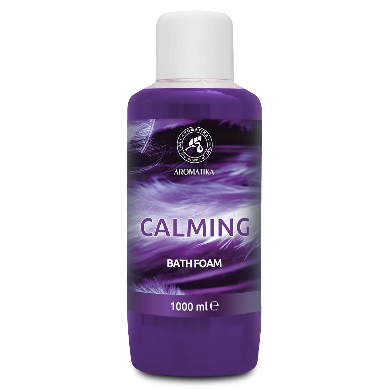 AROMATIKA Calming Bubble Bath - Chamomile, Lavender, Vanilla - 1000 ml - Relaxing, Muscle Therapy - Aromatherapy - Spa - Bubble Baths