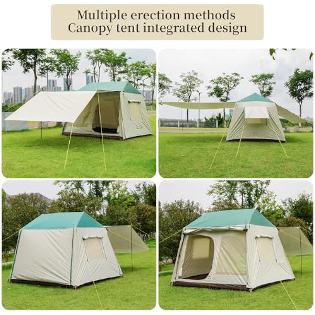 Camping Waterproof Tents Large Family Dome Tents for Outdoor Hiking Picnic Traveling Courtyard