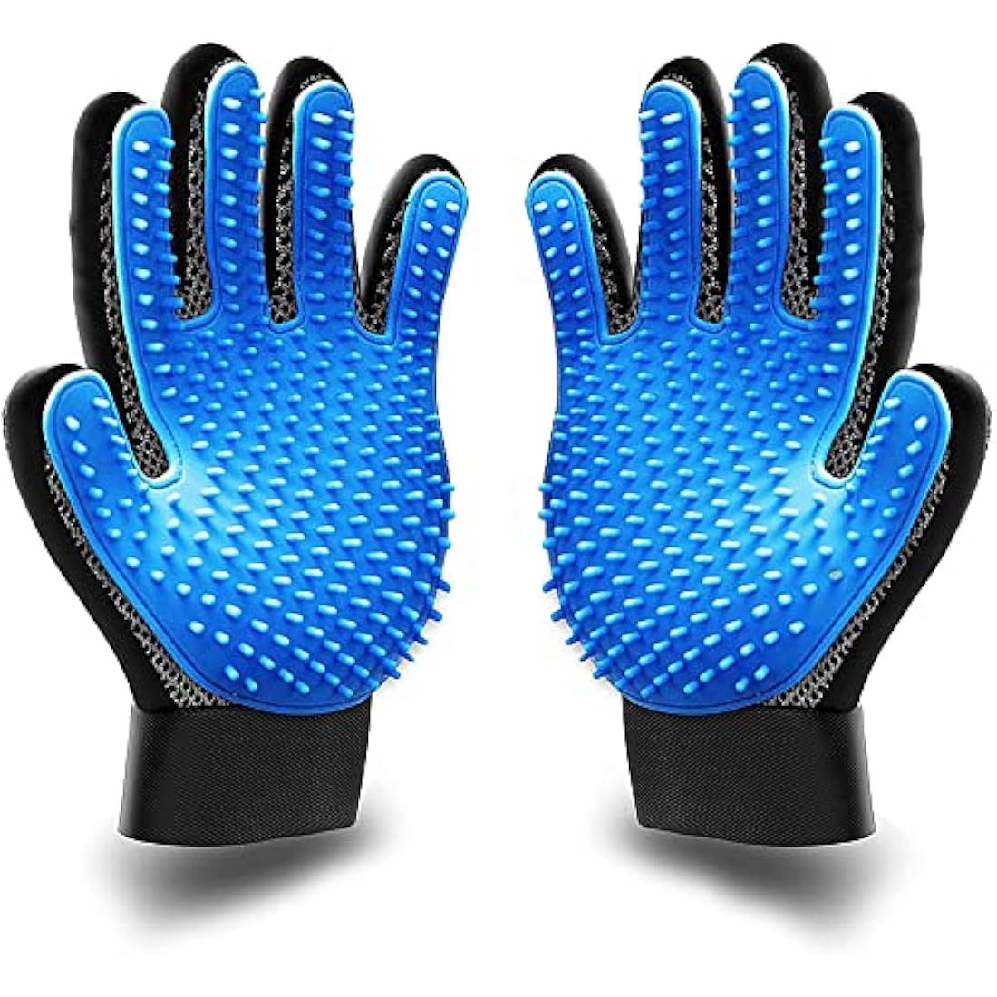 KENNELS & KATS Pet Grooming Glove | Pet Brush Glove | Premium De-shedding Glove for Easy, Mess-free Grooming with 260 Tips | Grooming Mitt For Dogs, Cats, Rabbits & Horses with Long/Short/Curly Hair