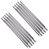 Azarxis Tent Pole Replacements Set of 2, Aluminum Alloy Tent Rod with Elastic Shock Corded Adjustable Tent Support Frames Repair Kit Tent Accessories Camping Equipment for Hiking Backpacking