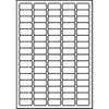 SmithPackaging A4 Self Adhesive Address Labels, 80 Labels Per Sheet, 100 Sheets, 35.6 x 16.9mm 8000 Labels