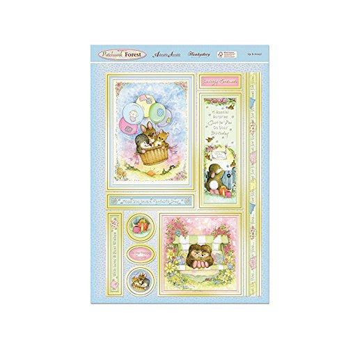 hunkydory adorable scorable return to patchwork forest luxury topper set up 7 away
