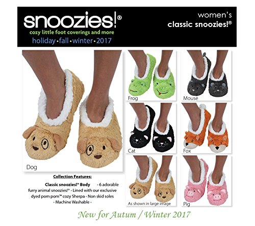 Snoozies Ladies Animal Super Soft Slippers