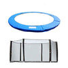 Greenbay Trampoline Replacement Safety Spring Cover Padding Pad + Safety Net Enclosure Surround 8FT Blue