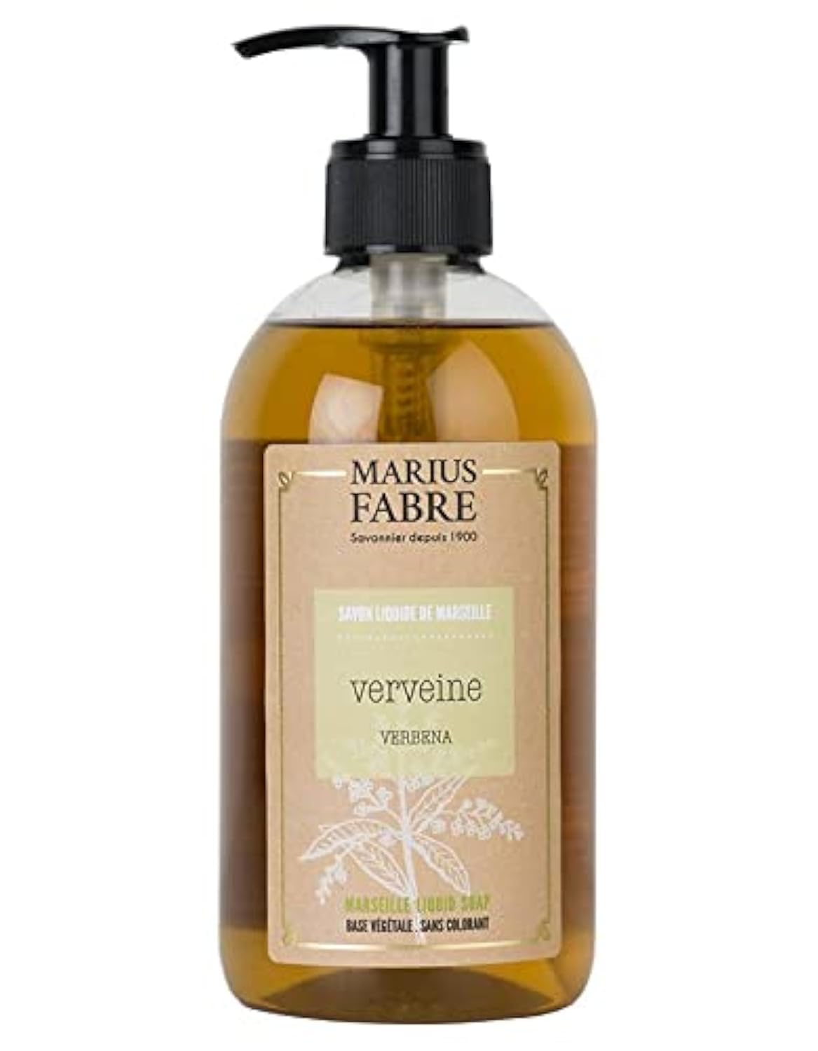Marius Fabre Savon de Marseille Verbena Liquid Soap 1 L