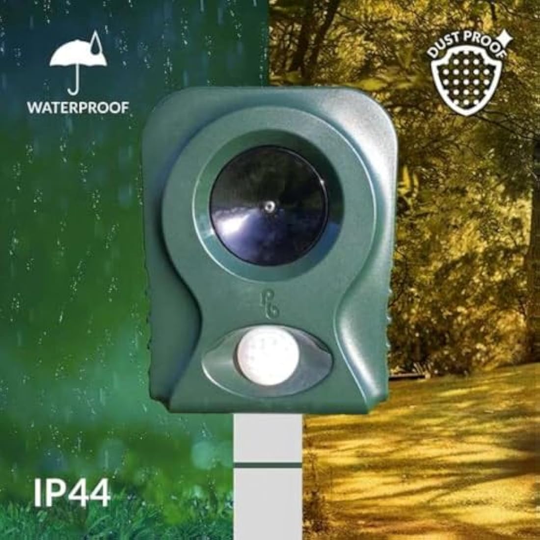 Pestbye® Battery Operated Cat Repellent V2 - Easy To Use Ultrasonic Cat Scarer with HyperResonance Frequency