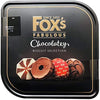 Boxed Treatz Fox's Chocolatey Biscuit Selection Box with Milk, White and Dark Chocolate Coated Varieties, Christmas Card and Neapolitan Chocolate,