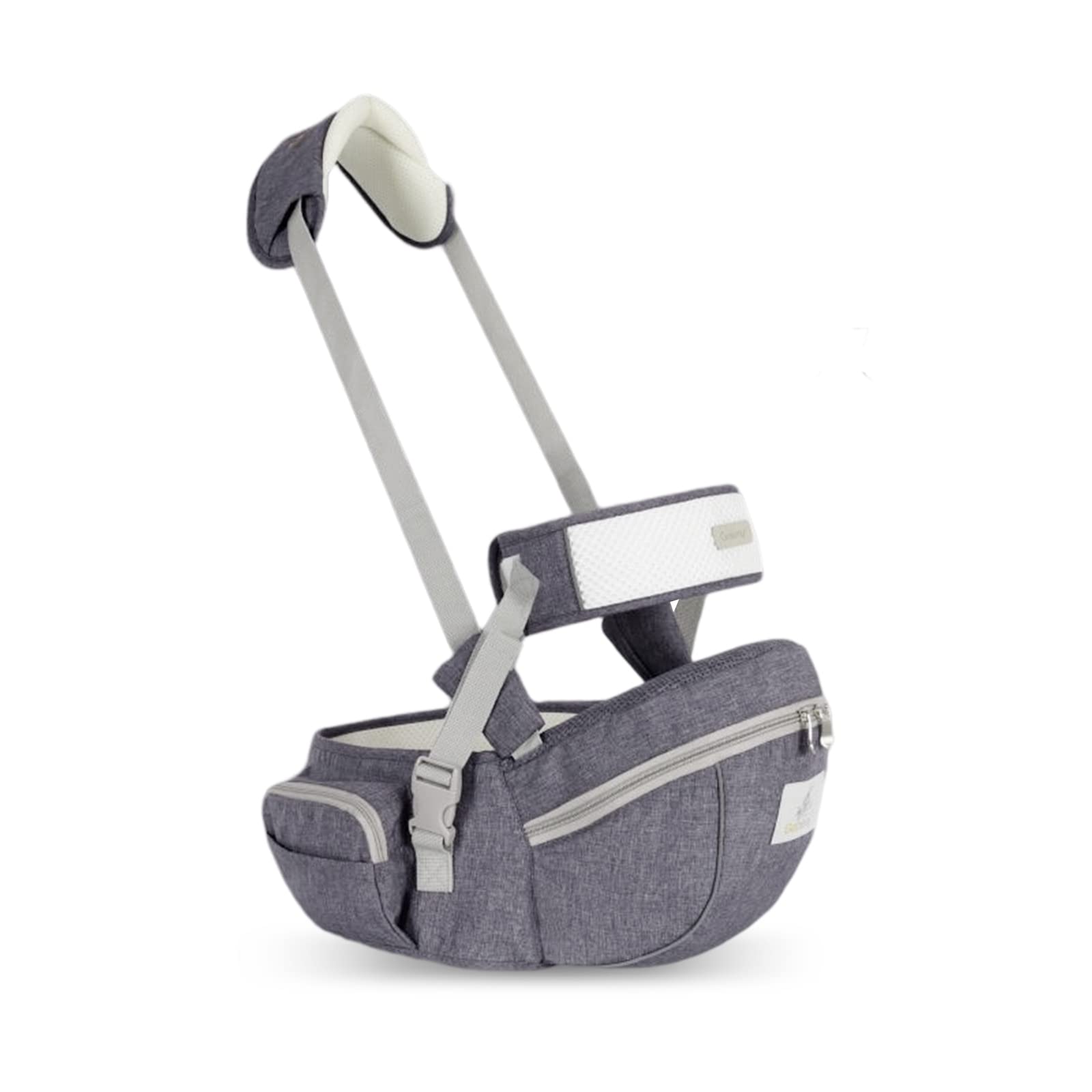 SONARIN Multifunctional Hipseat Baby Carrier,Ergonomic Waist Stool Seat Safe Hip Seat Carrier with Safety Belt Protection & Single Shoulder Strap for