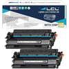 LCL 26A 26X CF226A CF226X CRG021II High Yield (2 Black) Compatible Toner Cartridge Replacement for HP LaserJet Pro M402 M402n M402d M402dn M402dne M402dw MFP M426 M426dw Compatible for Canon pf158fn