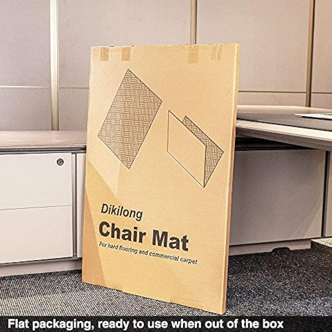 Luxury Office Chair Mat for Carpeted Floor, Desk Chair Mat hardwood floors, 136x100cm Chair Mat Protector Carpet for Home Office, protects wooden floors, anti-skidding, Morocco