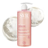 SVR TOPIALYSE Soothing Gentle Gel Wash for Face and Body, 24hr Hydrating Protective Bath/Shower Cleanser for Dry Sensitive Skin (400ml)