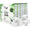 The Cheeky Panda Bamboo Toilet Rolls Bulk Buy – 45 Rolls (5 Packs of 9) | 3 Ply Toilet Paper | Plastic Free Packaging and Sustainable Tissue Paper | Compostable Loo Roll