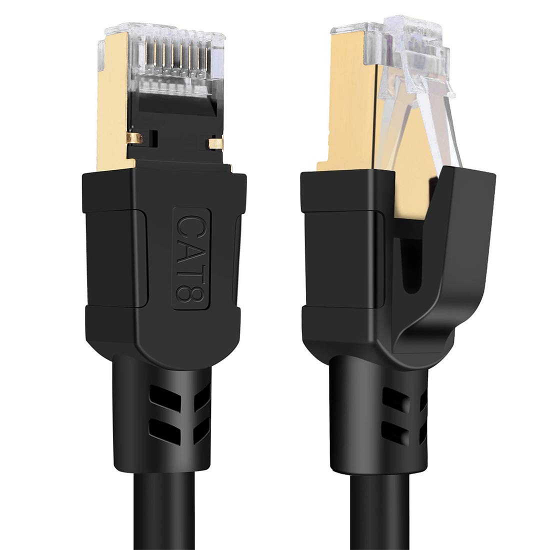 SEPWIK CAT8 Ethernet Cable 40Gbps 2000Mhz High Speed Gigabit SFTP LAN Network Internet Cables RJ45 Gold Plated Connector for Switch Router Modem