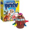 TOMY Pop Up Pirate Classic Children's Action Board Game, Family and Preschool Kids Game for Children 4, 5, 6, 7, 8 Year Old Boys Girls Adults,Packaging may vary, Wood - Choc Brown