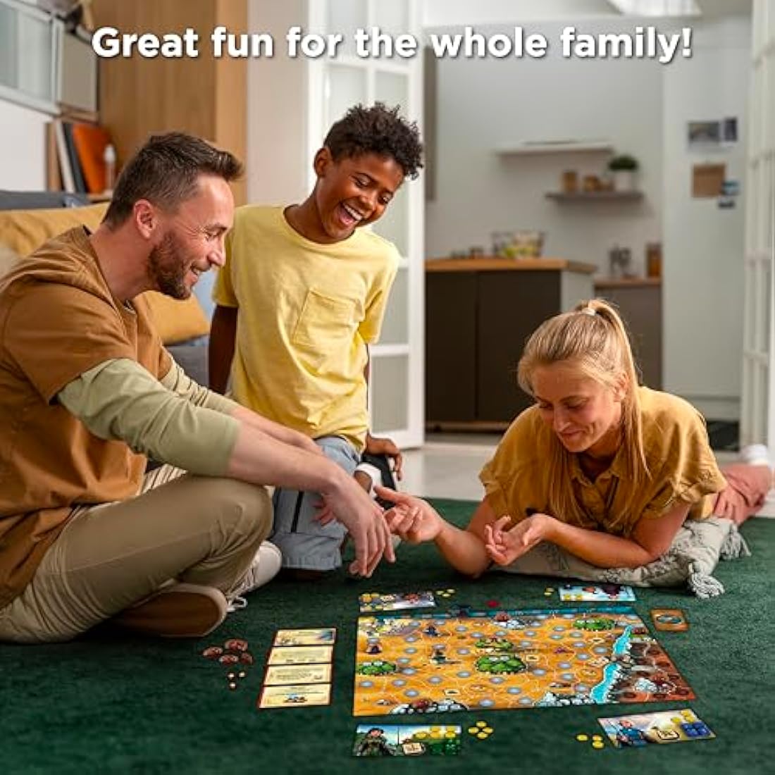 Thames & Kosmos Legends of Andor - The Family Fantasy Game, Cooperative Strategy Board Games for Family Night, Ideal for Adults and Kids, For 2 to 4 Players, Age 7+