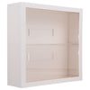 FOMIYES Wall Clear Holder Action Figure Display Case Wall Mounted Display Box Cabinet Collectibles Toy Doll Anime Model Shoe Organizer for Bathroom