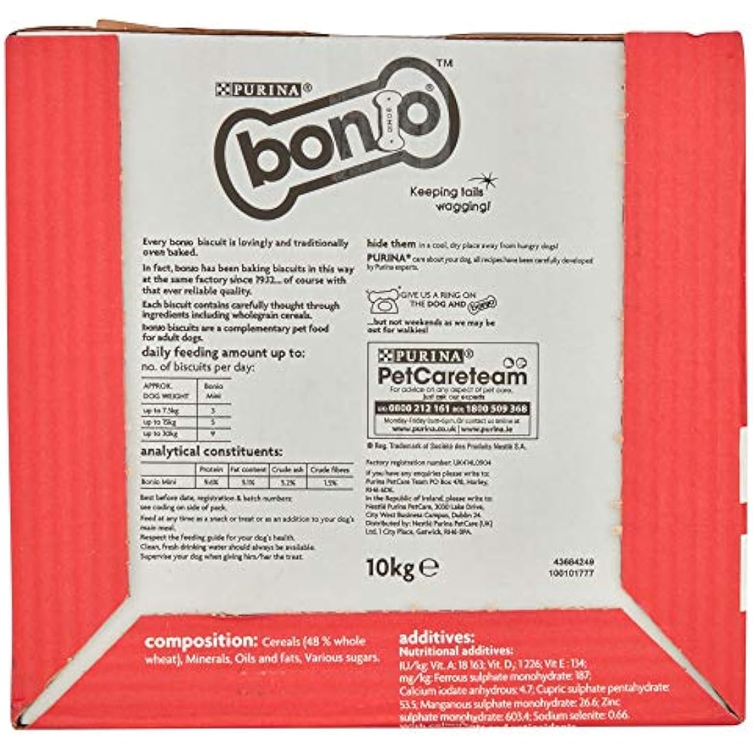 Bonio Mini Dog Biscuits Dog Food 10kg