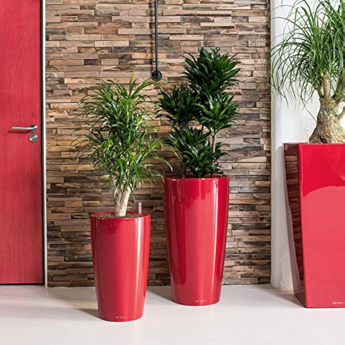 LECHUZA RONDO Premium 40 scarlet red high gloss 15759