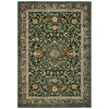 Rug Eco-Washable Country Paisley Green