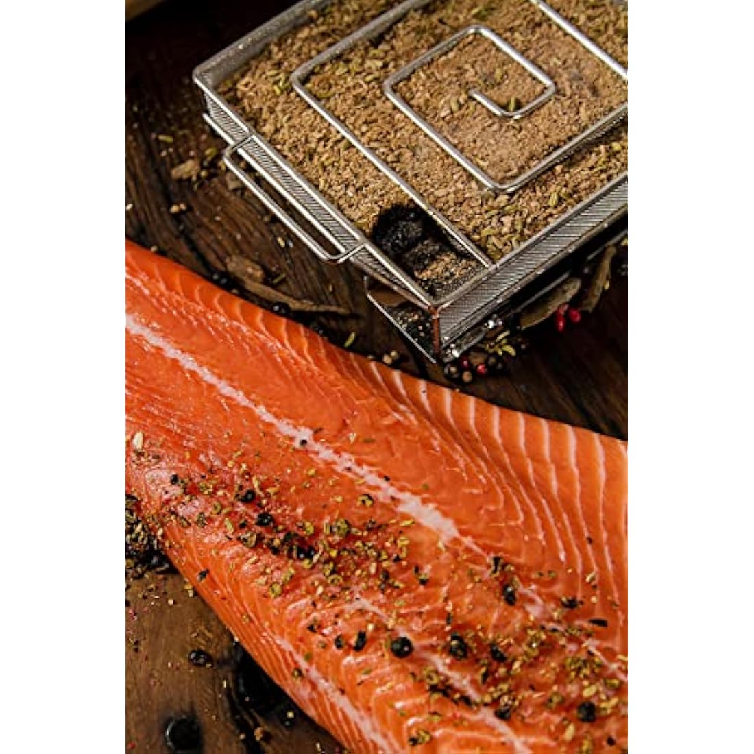 ProQ Cold Smoke Generator for Food Smoking, Long-lasting Cold Smoker, Maze Smoker for Cold Smoking, Outdoor Smokers for any BBQ or Cabinet, Small