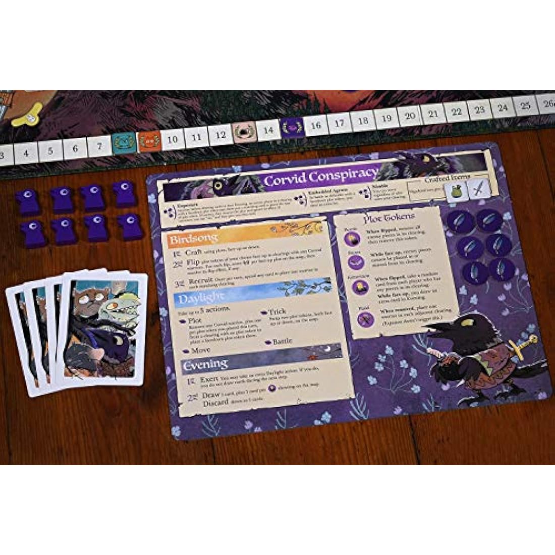 Leder Games - Root: The Underworld Expansion - Board Game, green, LED01002