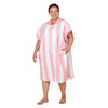 Dock & Bay Adult Beach Poncho - Hooded Towel with Deep Pockets - For Beach & Pool - Super Absorbent, Quick Dry - Cabana - Malibu Pink, Medium