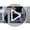 Feagar Seat Cushions for Office Chair - Orthopedic Ergonomic Memory Foam Coccyx Seat Sciatica Cushion for Tailbone Sciatica Relief Hemorrhoid, Office Chair Cushions Wheelchair,