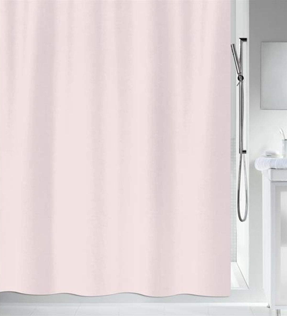 Spirella Primo Collection, Textile Shower Curtain, 120 x 200, 100% Polyester, Yellow