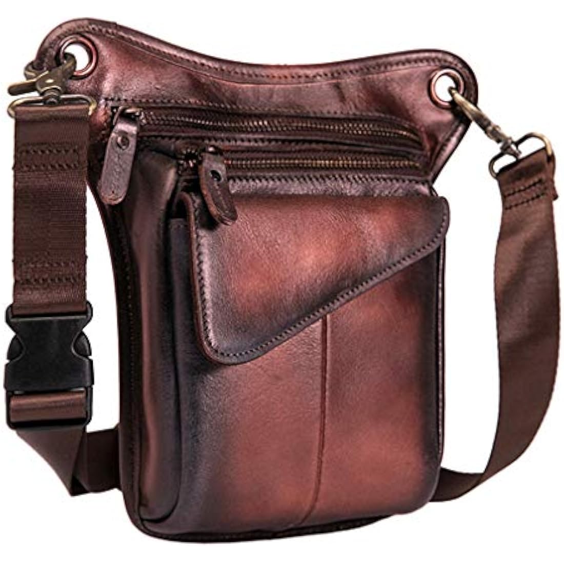 Leather Waist Pack for Men Women